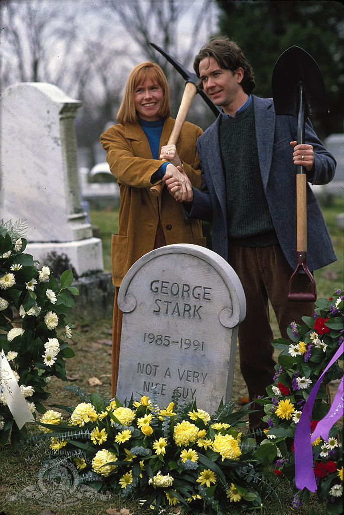 Still of Timothy Hutton and Amy Madigan in The Dark Half (1993)