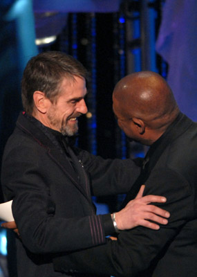 Jeremy Irons and Forest Whitaker at event of 13th Annual Screen Actors Guild Awards (2007)