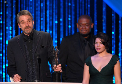 Jeremy Irons, Forest Whitaker and America Ferrera at event of 13th Annual Screen Actors Guild Awards (2007)
