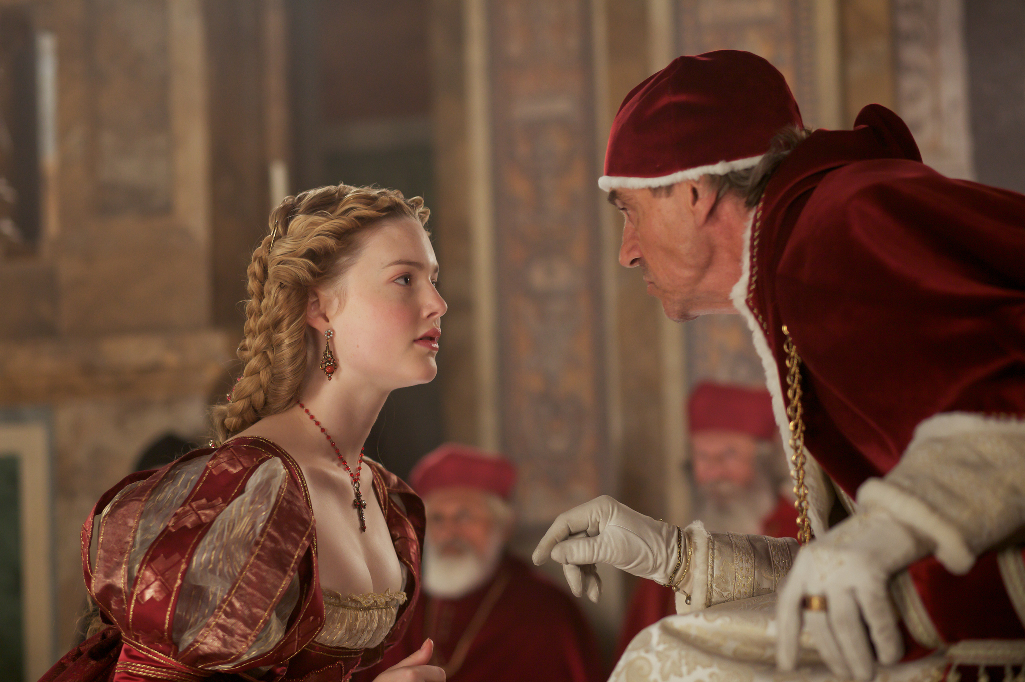 Jeremy Irons and Holliday Grainger in Bordzijos (2011)