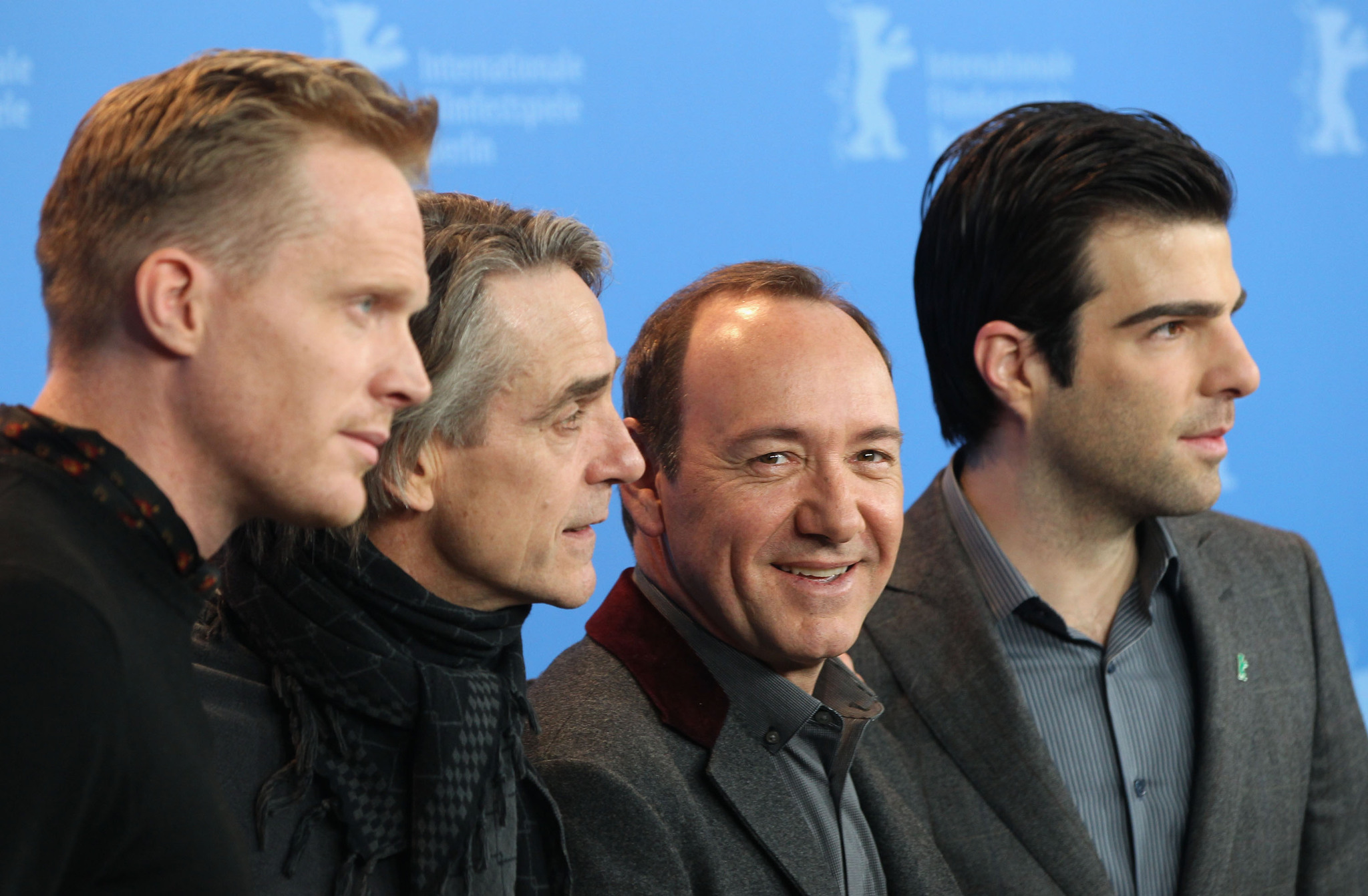 Kevin Spacey, Jeremy Irons, Paul Bettany and Zachary Quinto