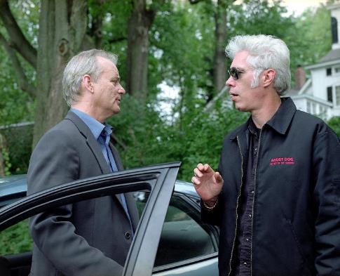 Bill Murray and Jim Jarmusch in Broken Flowers (2005)