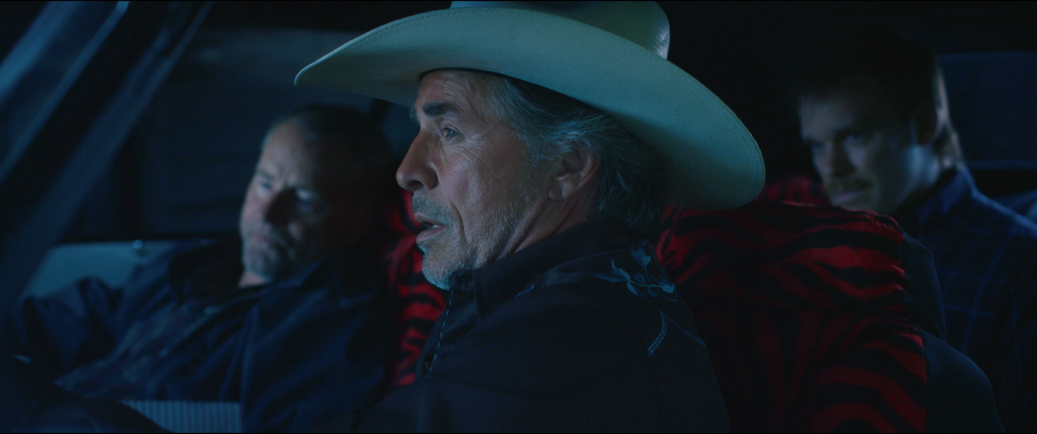 Still of Don Johnson, Sam Shepard and Michael C. Hall in Cold in July (2014)