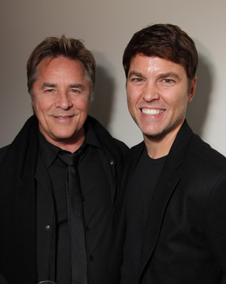 Don Johnson and Mark Steven Johnson at event of When in Rome (2010)