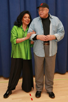 James Earl Jones and Phylicia Rashad