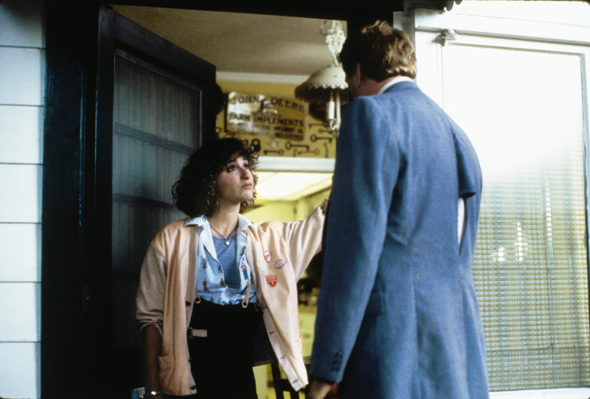Still of Jennifer Grey and Jeffrey Jones in Ferris Bueller's Day Off (1986)