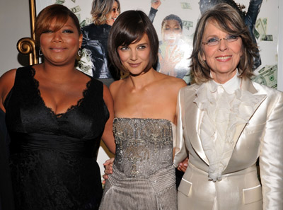 Diane Keaton, Queen Latifah and Katie Holmes at event of Mad Money (2008)