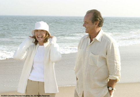 Still of Jack Nicholson and Diane Keaton in Myleti(s) smagu (2003)