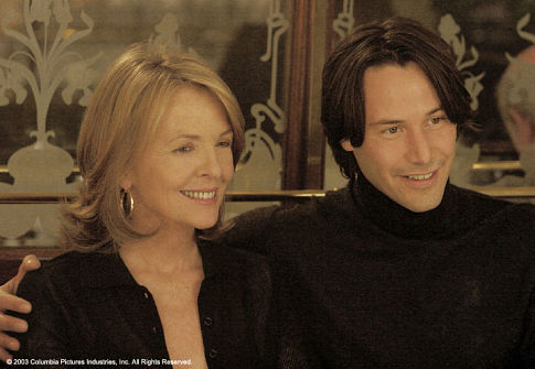 Still of Keanu Reeves and Diane Keaton in Myleti(s) smagu (2003)