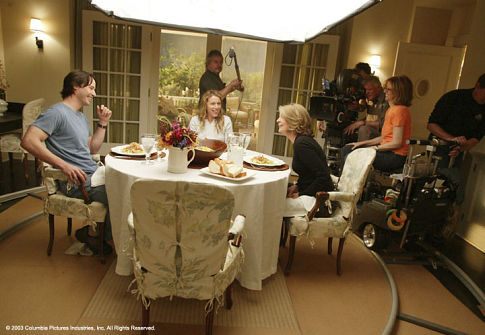 Keanu Reeves, Diane Keaton, Frances McDormand and Nancy Meyers in Myleti(s) smagu (2003)