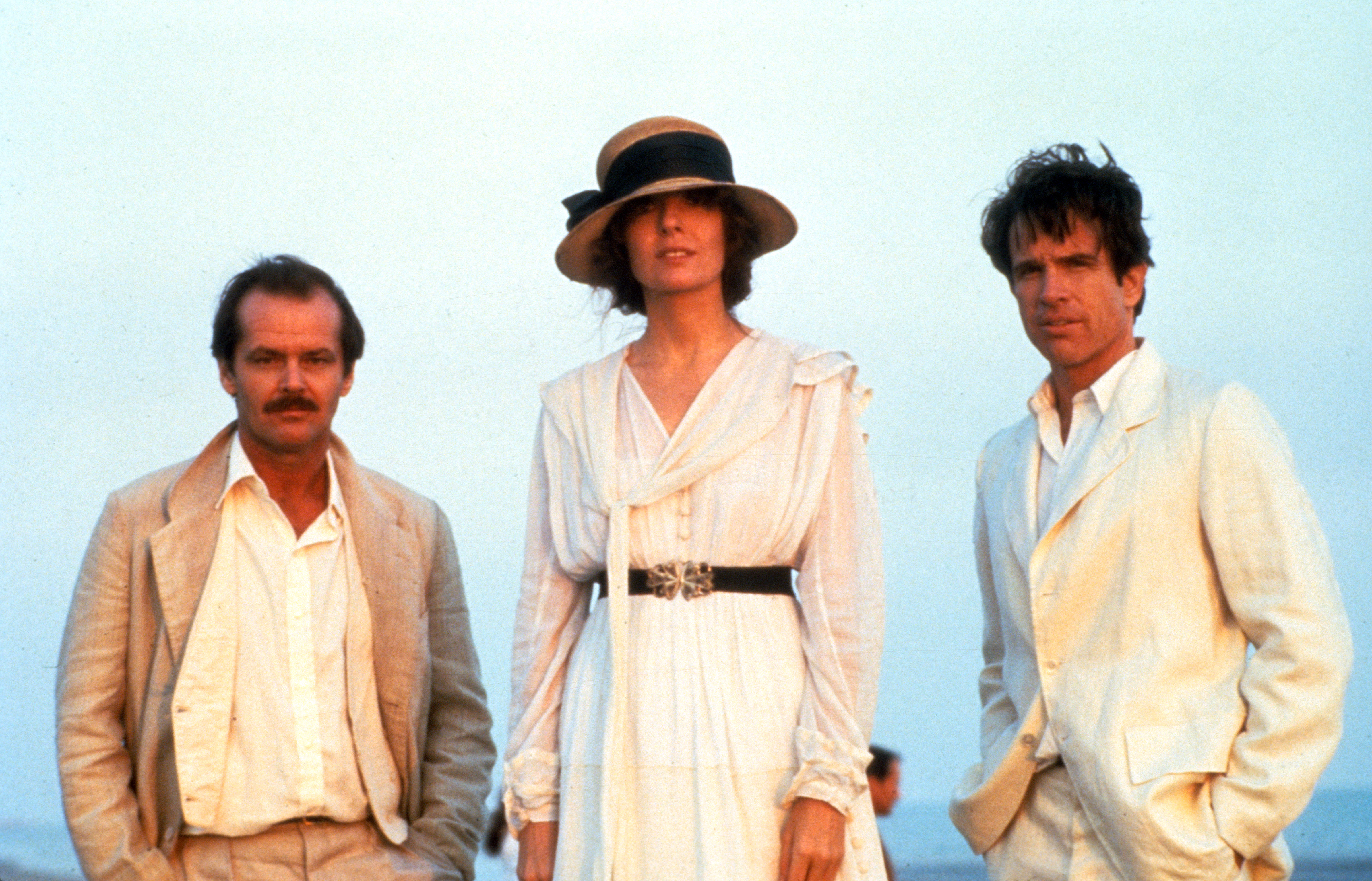 Still of Jack Nicholson, Diane Keaton and Warren Beatty in Reds (1981)