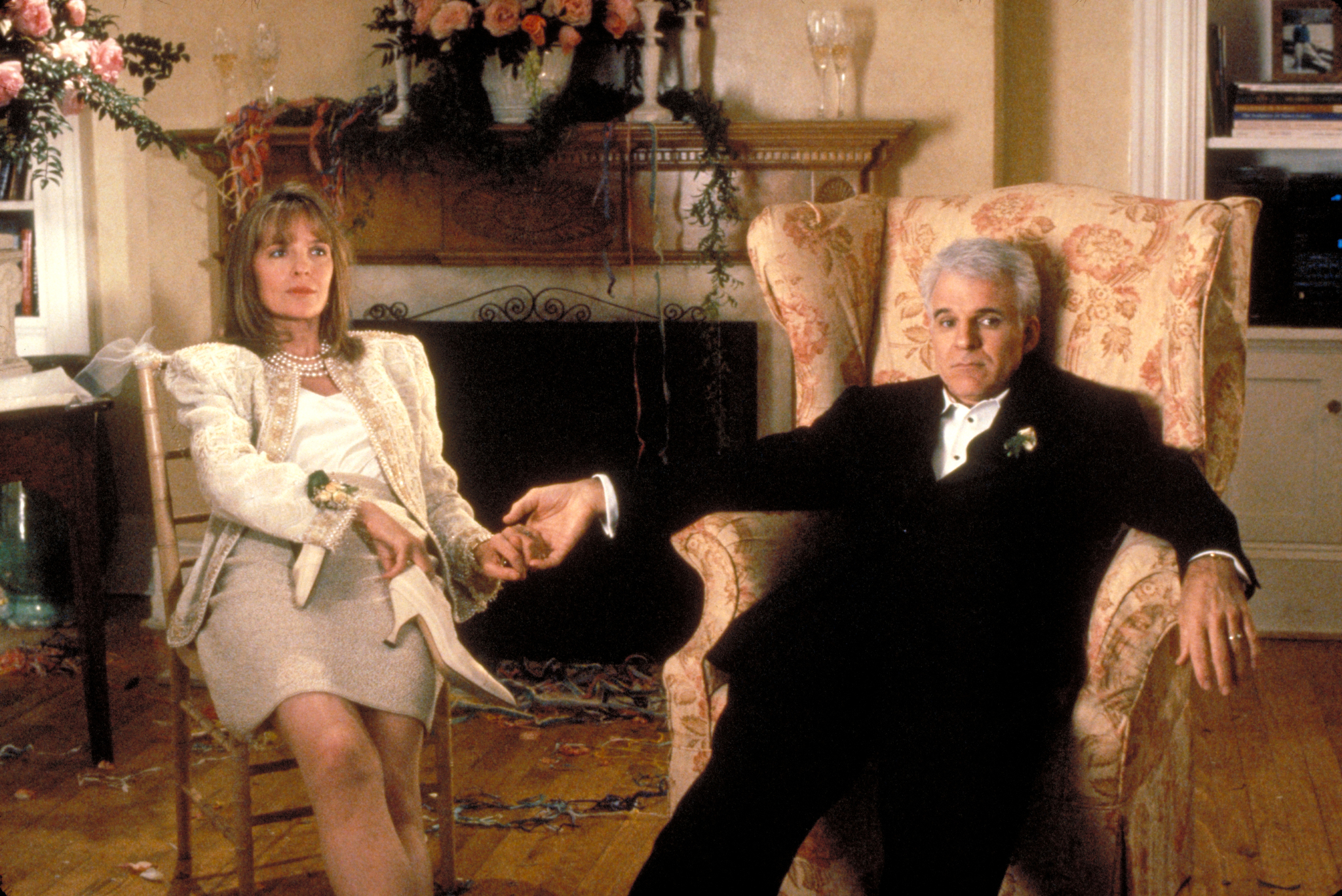 Still of Steve Martin and Diane Keaton in \Nuotakos tevas (1991)