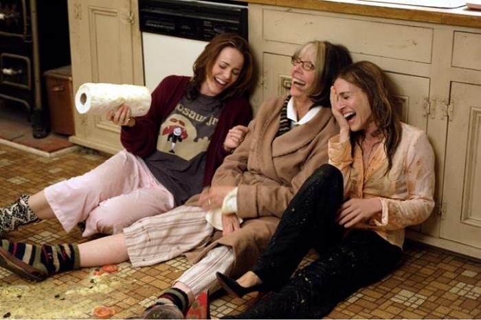 Still of Diane Keaton, Sarah Jessica Parker and Rachel McAdams in The Family Stone (2005)