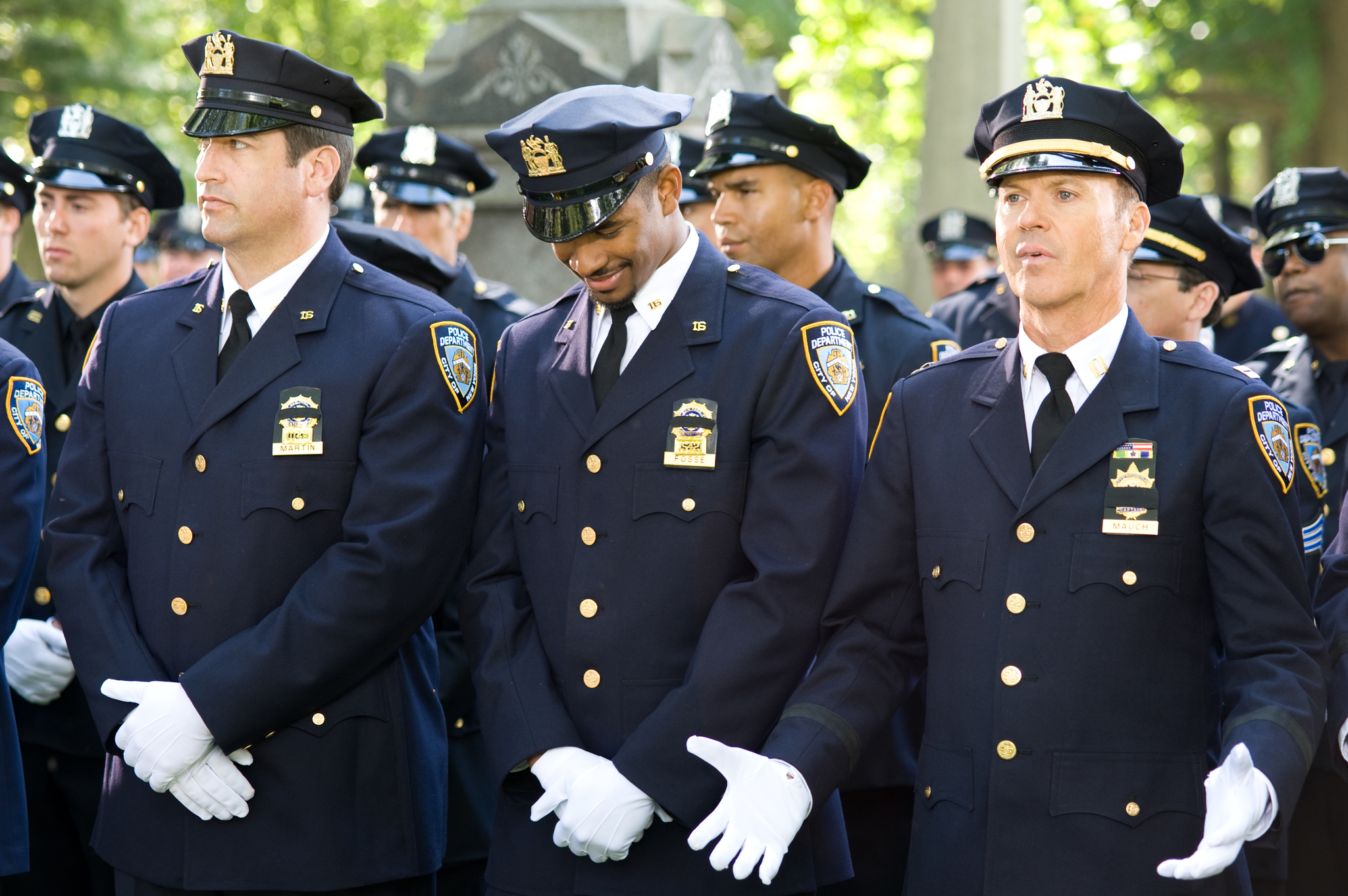 Still of Michael Keaton, Damon Wayans Jr. and Rob Riggle in Rezerviniai farai (2010)