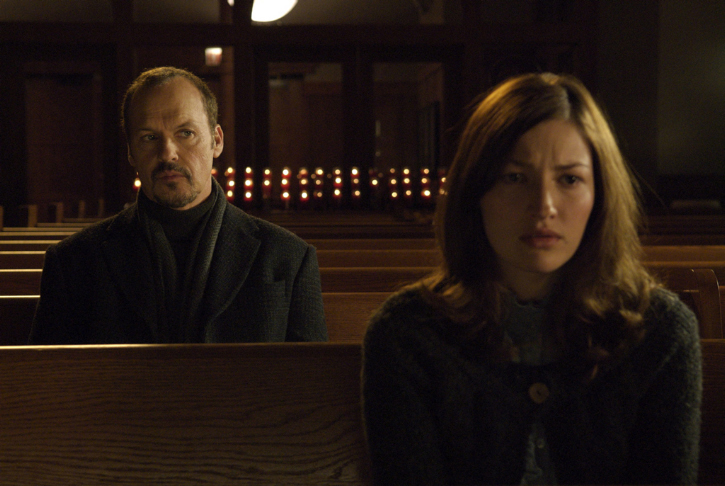 Still of Michael Keaton and Kelly Macdonald in The Merry Gentleman (2008)