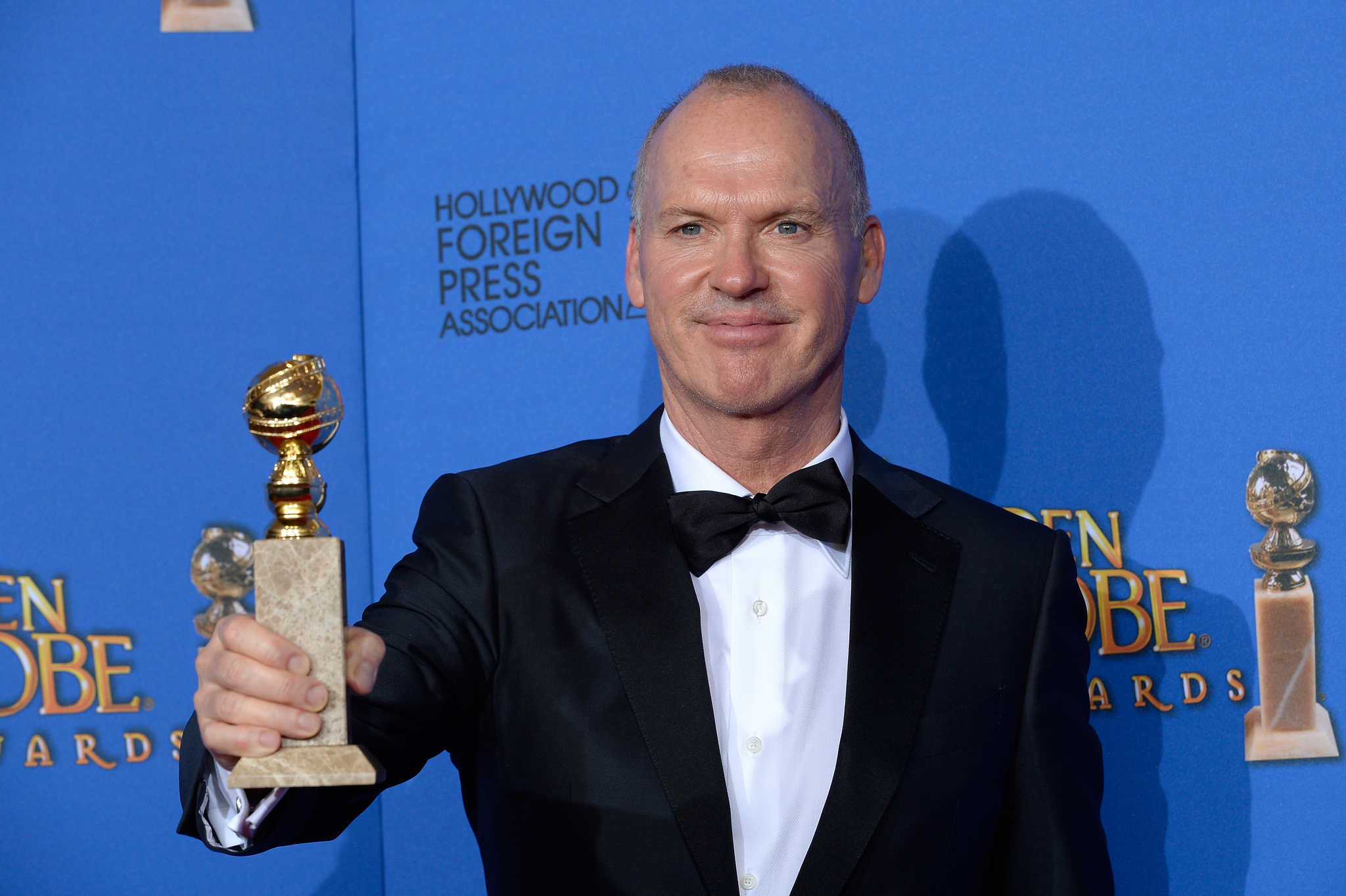 Michael Keaton at event of 72nd Golden Globe Awards (2015)