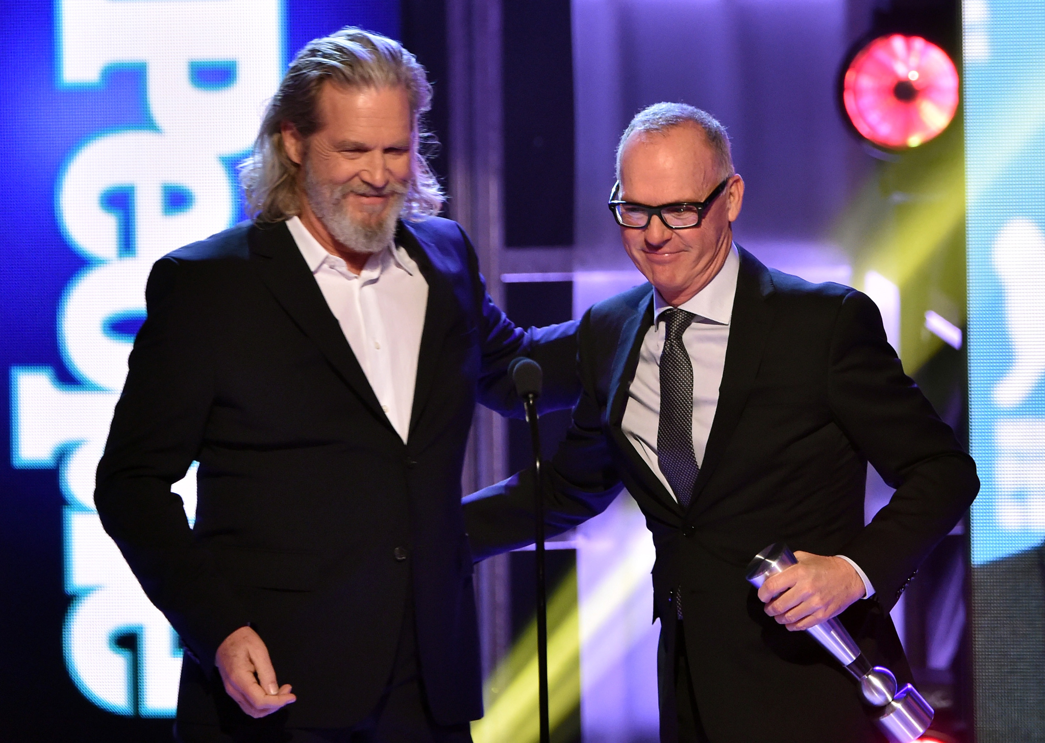 Jeff Bridges and Michael Keaton