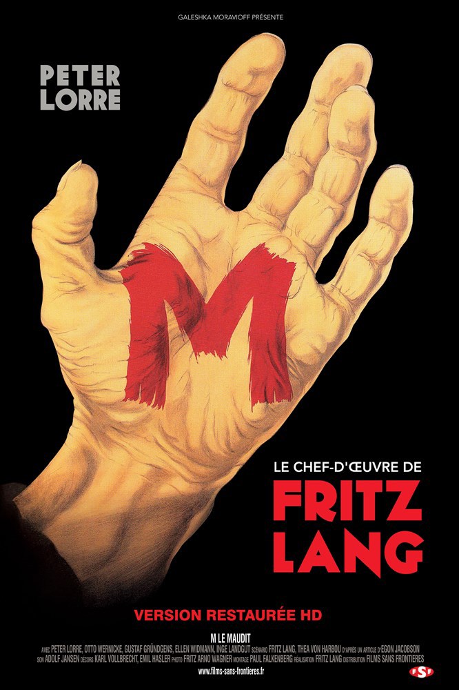 Fritz Lang in M (1931)