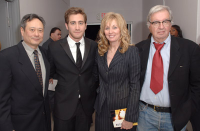 Ang Lee, Jake Gyllenhaal, Larry McMurtry and Diana Ossana