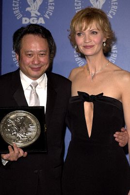 Joan Allen and Ang Lee