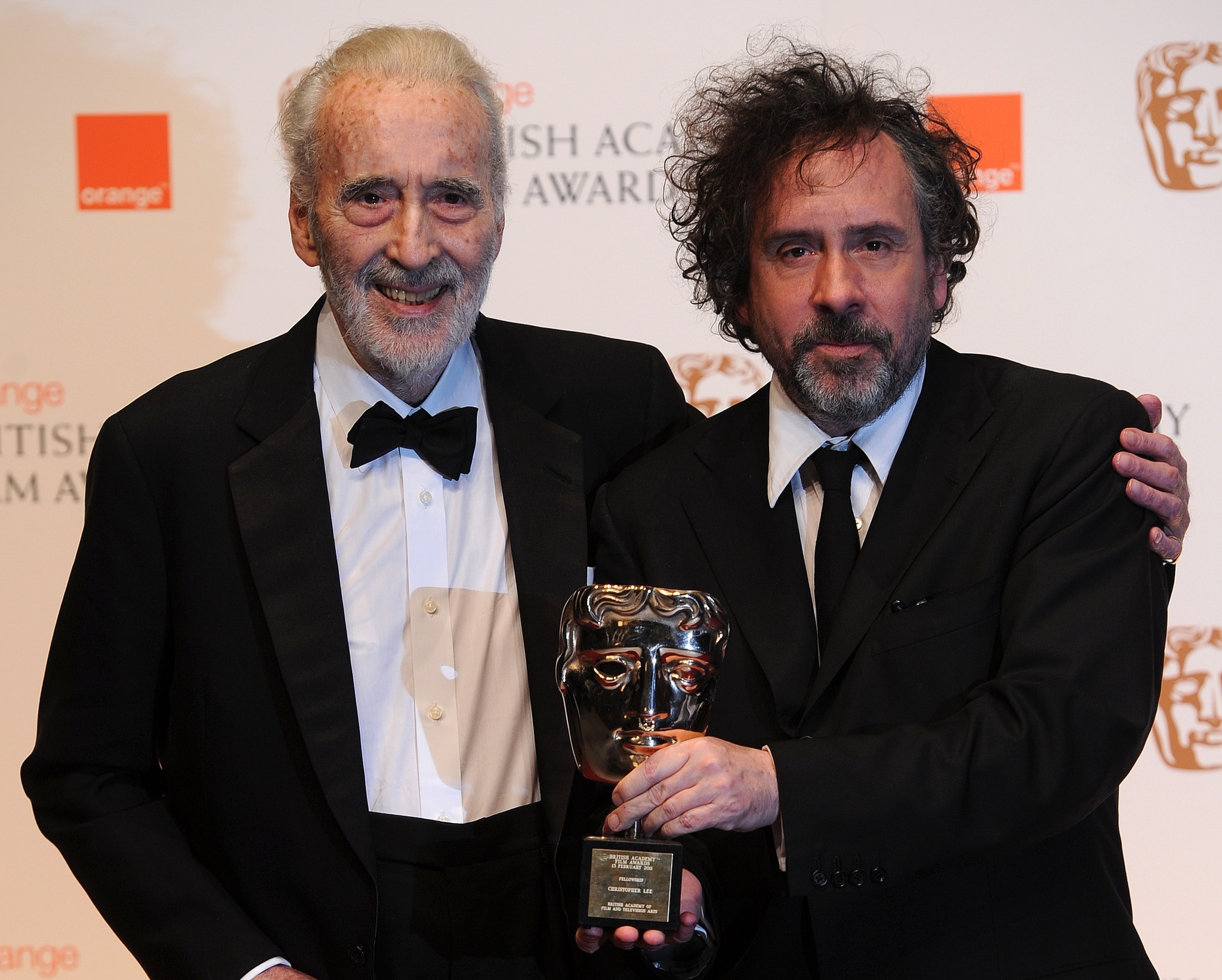 Tim Burton and Christopher Lee at event of Crockett's Victory Garden (1975)