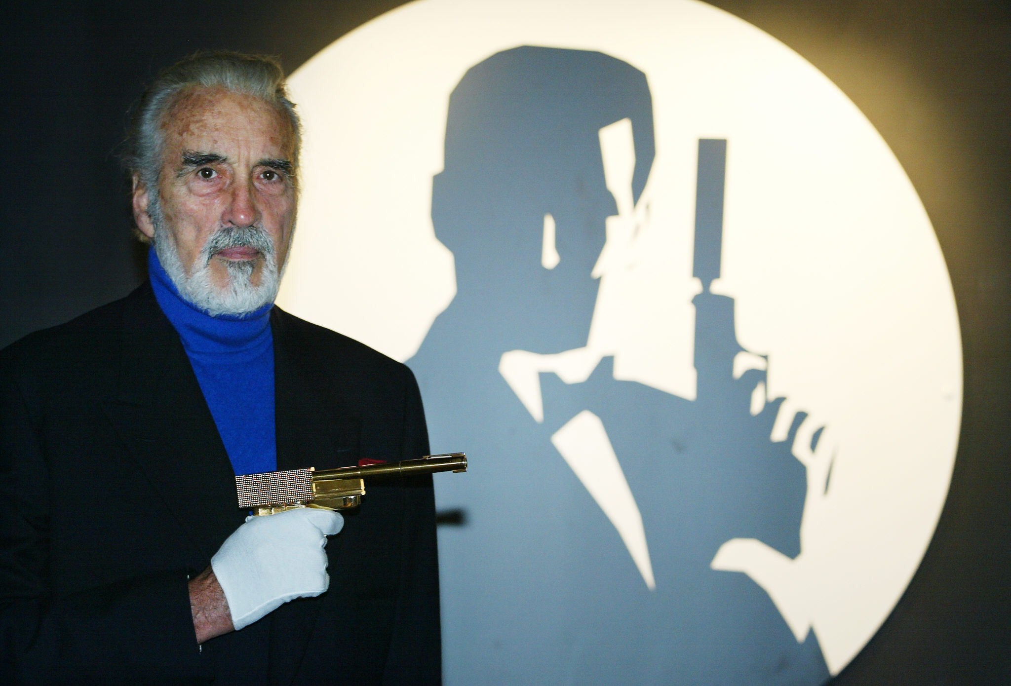 Christopher Lee and Adrian Dennis