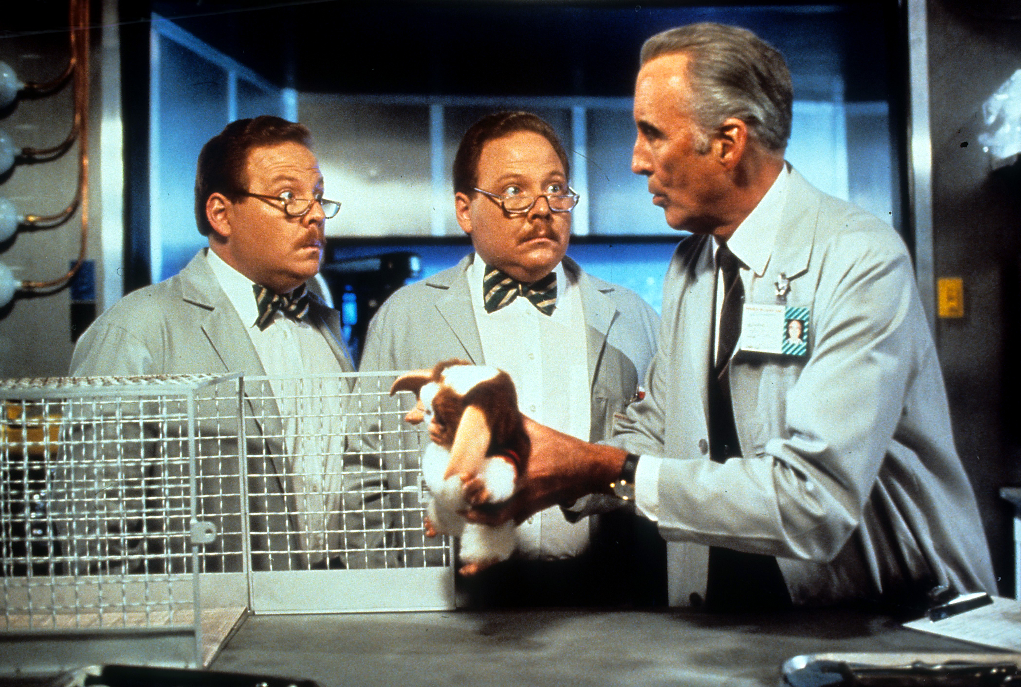 Still of Christopher Lee, Dan Stanton and Don Stanton in Gremlins 2: The New Batch (1990)