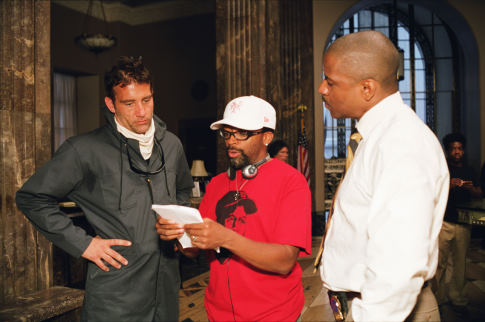 Denzel Washington, Spike Lee and Clive Owen in Savas zmogus (2006)