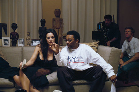 Spike Lee and Monica Bellucci in She Hate Me (2004)