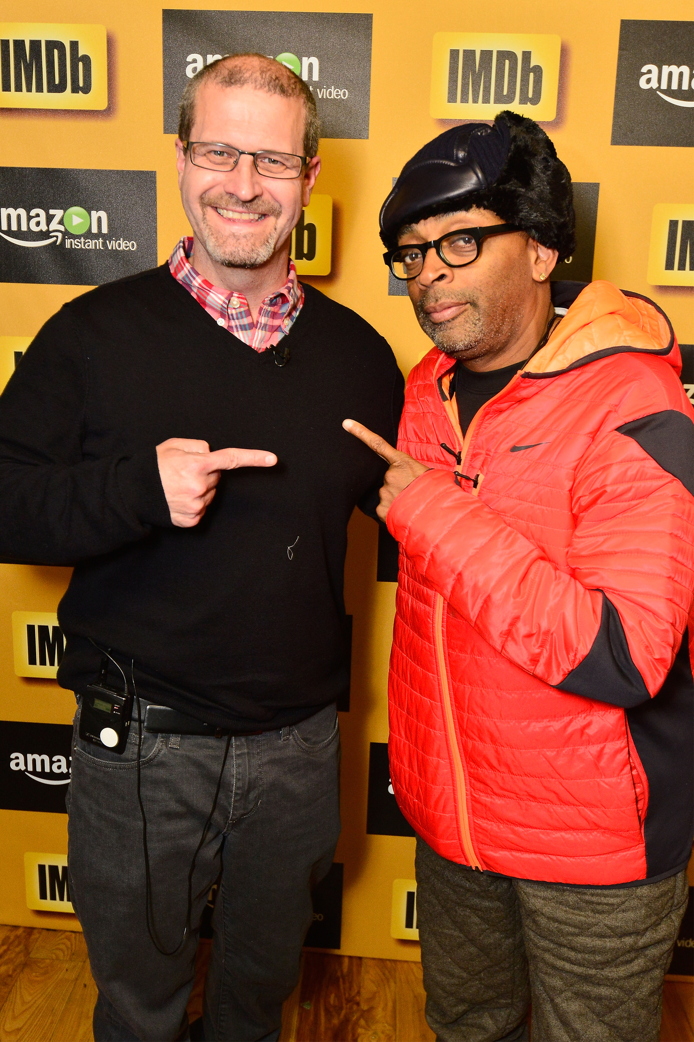 Spike Lee and Keith Simanton at event of IMDb & AIV Studio at Sundance (2015)