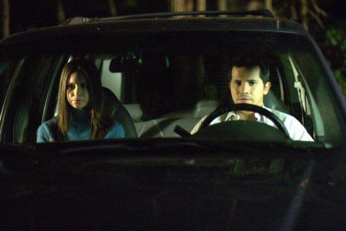 Still of John Leguizamo and Katherine Waterston in The Babysitters (2007)