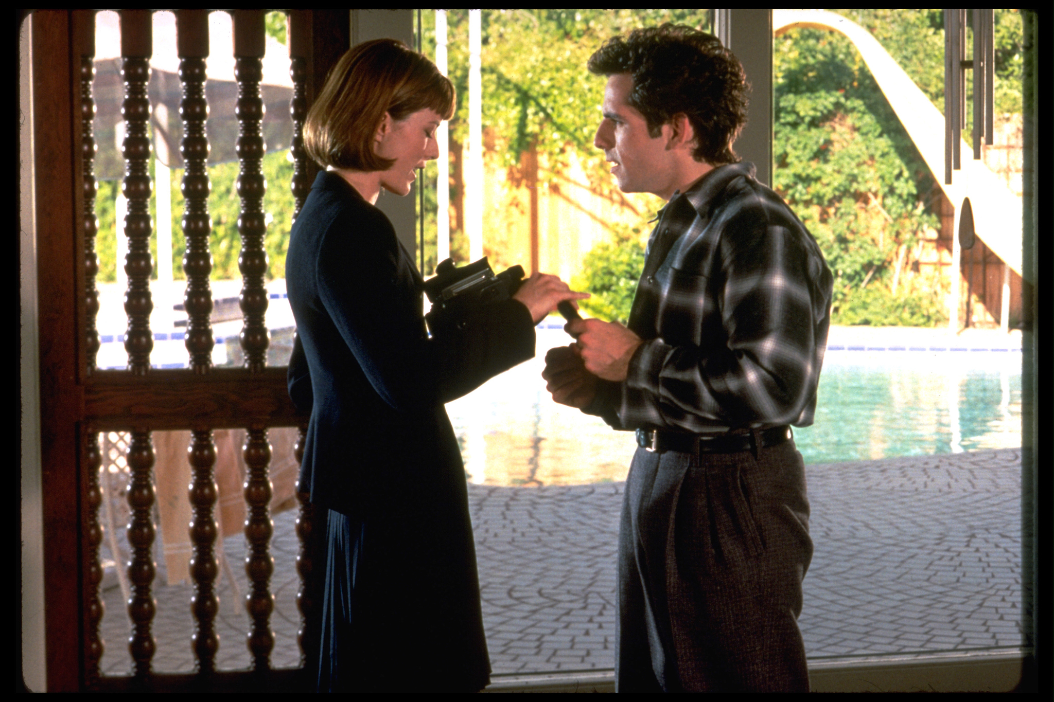 Still of Téa Leoni and Ben Stiller in Flirting with Disaster (1996)