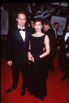 David Duchovny and Téa Leoni