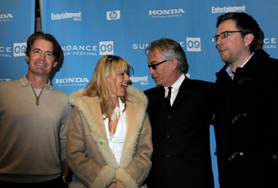 Téa Leoni, Billy Bob Thornton, Kyle MacLachlan and Ed Helms at event of The Smell of Success (2009)
