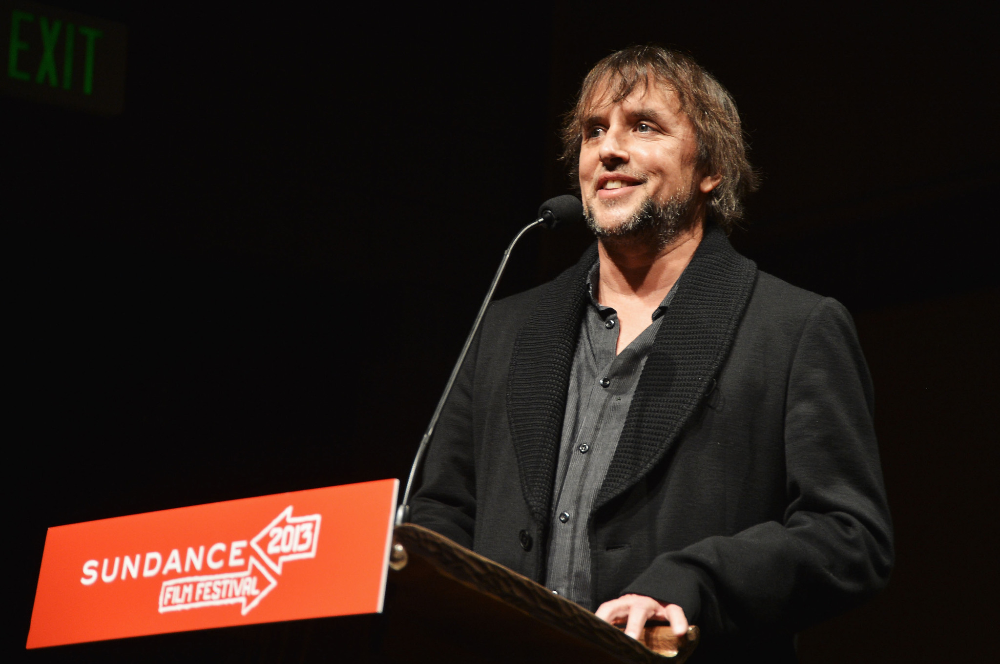 Richard Linklater at event of Pries vidurnakti (2013)