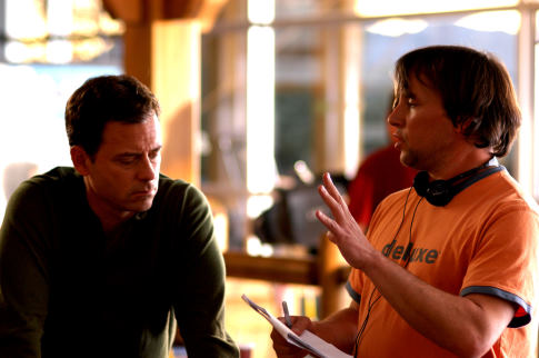 Richard Linklater and Greg Kinnear in Fast Food Nation (2006)