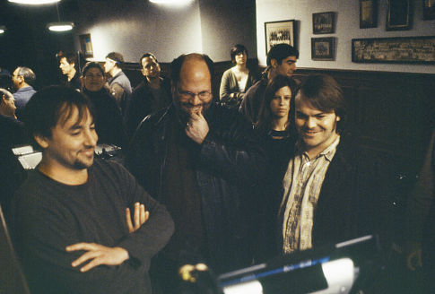 Richard Linklater, Scott Rudin and Jack Black