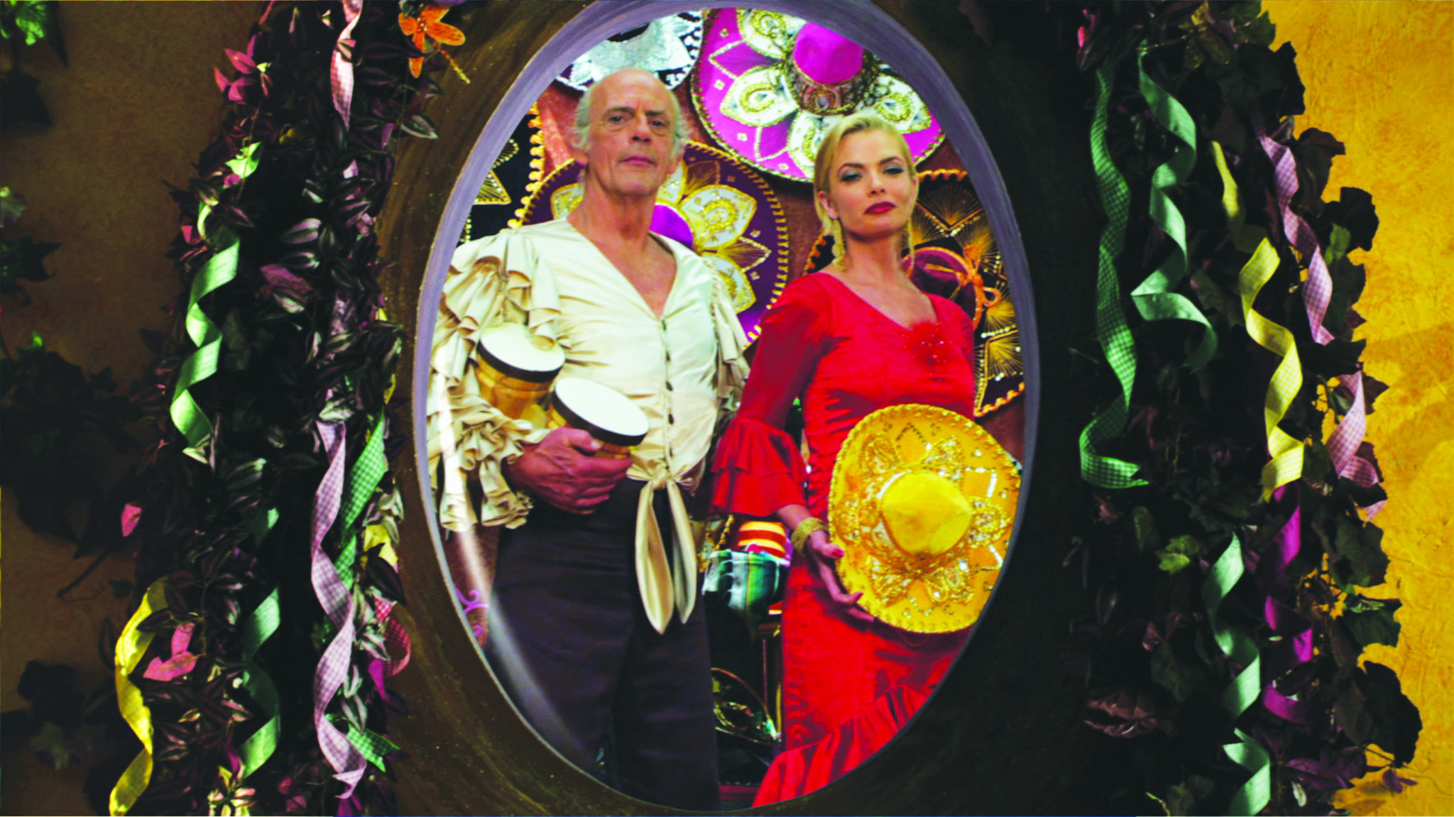 Still of Christopher Lloyd and Jaime Pressly in The Oogieloves in the Big Balloon Adventure (2012)
