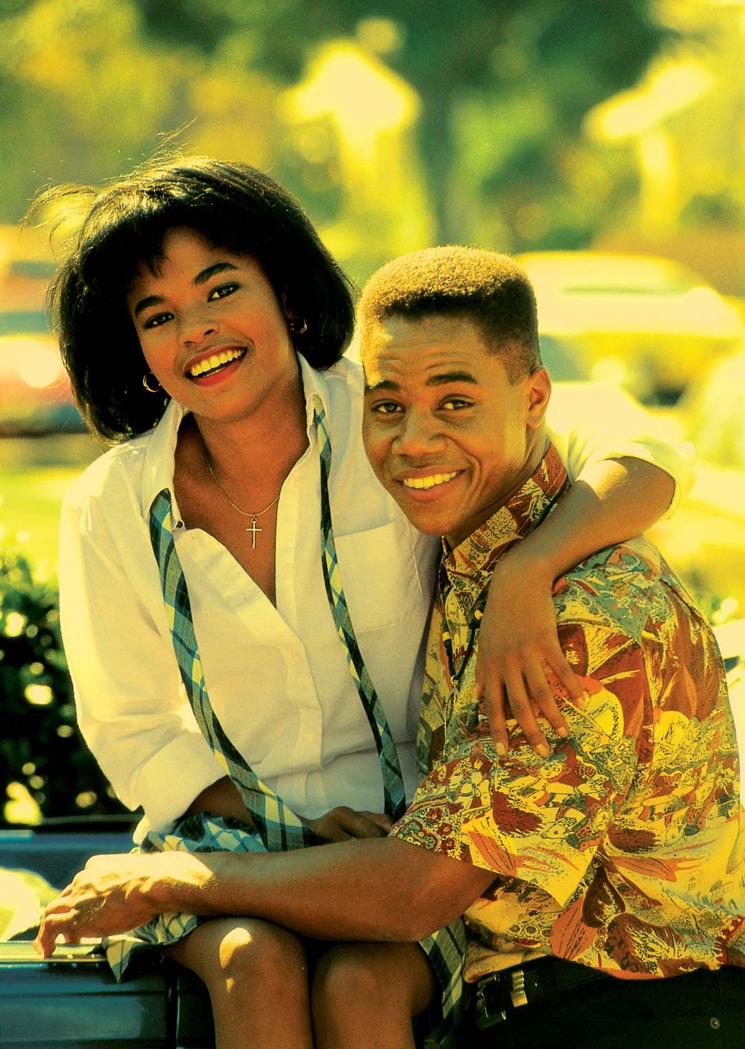 Still of Cuba Gooding Jr. and Nia Long in Boyz n the Hood (1991)