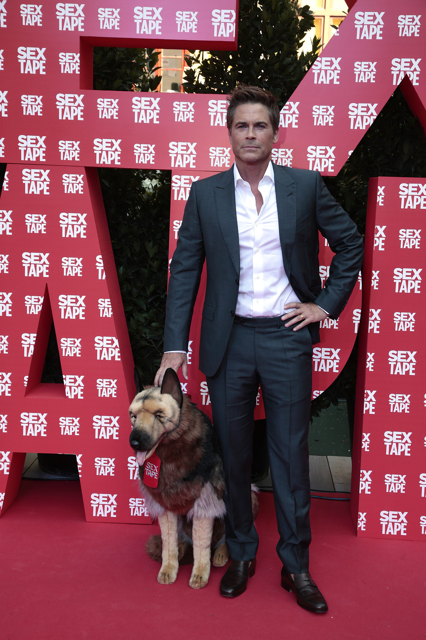 Rob Lowe poses during a photocall for his latest film 'Sex Tape' on June 18, 2014 in Barcelona, Spain.