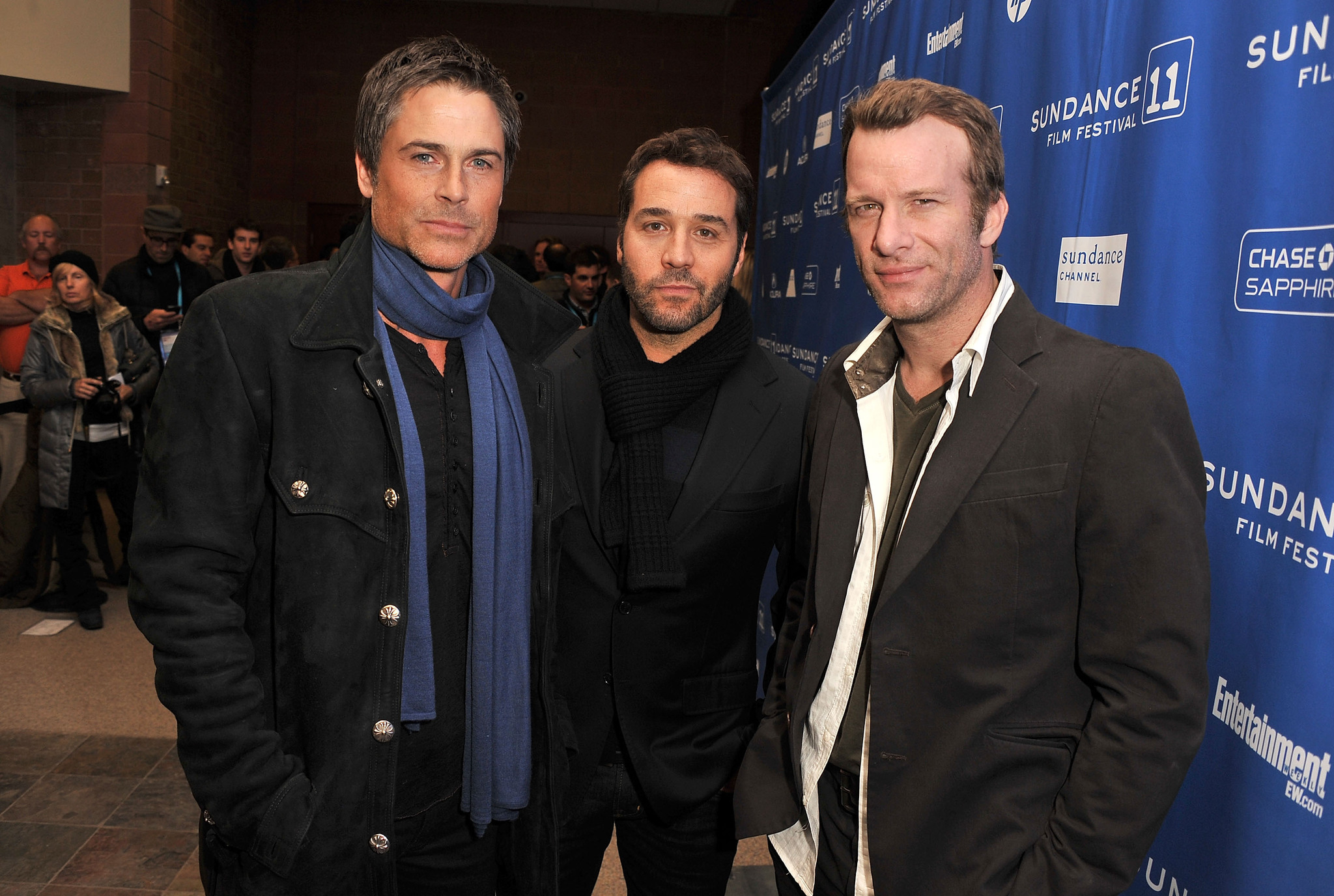 Rob Lowe, Thomas Jane and Jeremy Piven