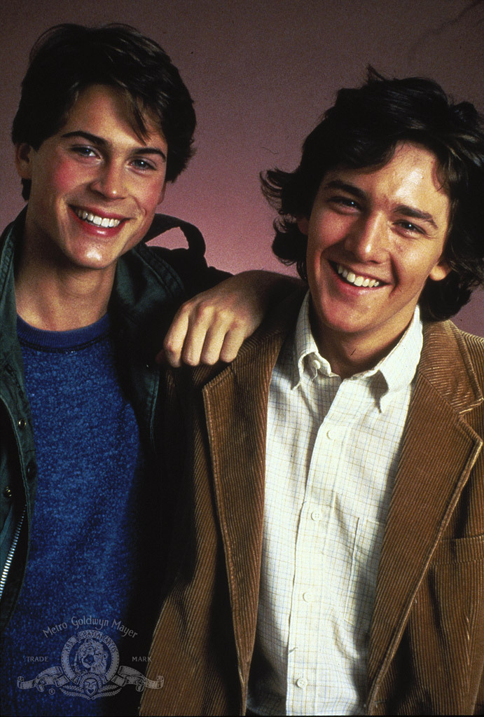 Still of Rob Lowe and Andrew McCarthy in Class (1983)