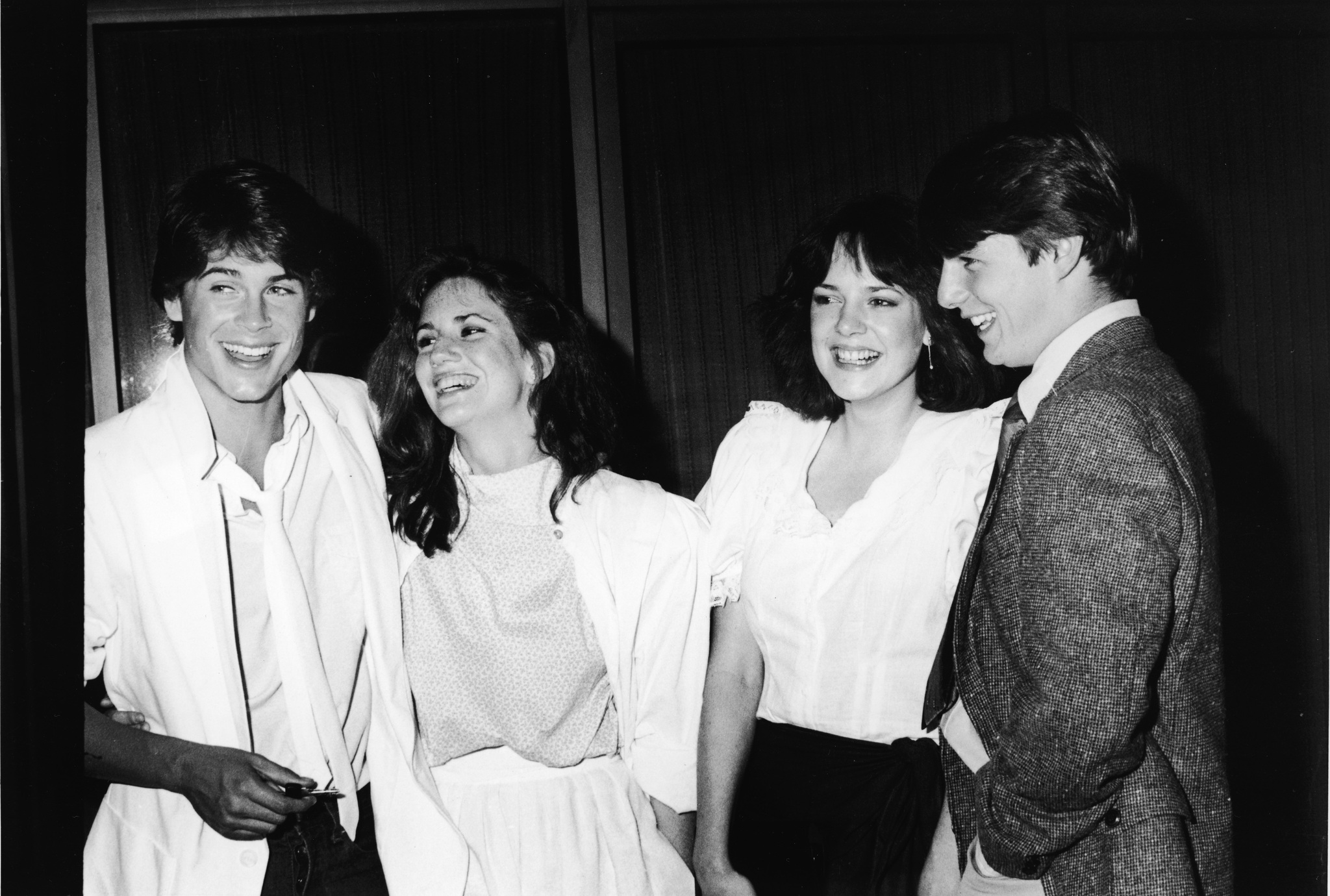 Tom Cruise, Rob Lowe, Melissa Gilbert and Michelle Meyrink