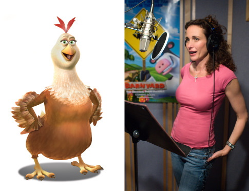 Andie MacDowell in Barnyard (2006)