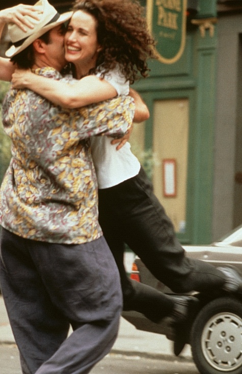 Still of Andy Garcia and Andie MacDowell in Just the Ticket (1999)