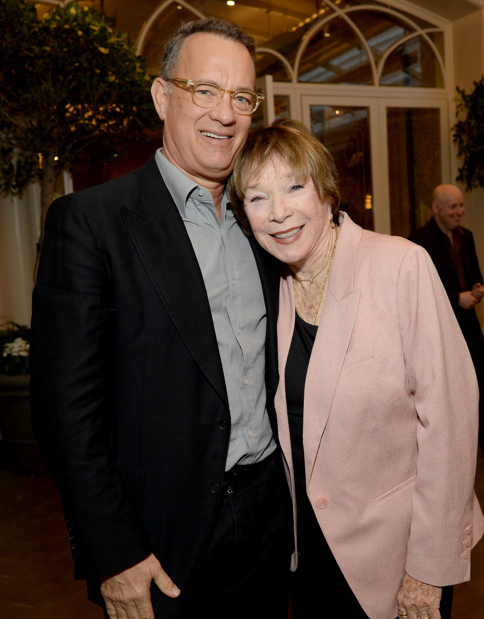 Tom Hanks and Shirley MacLaine