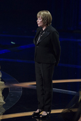 Academy Award®-presenter Shirley MacLaine telecast at the 81st Academy Awards® are presented live on the ABC Television network from The Kodak Theatre in Hollywood, CA, Sunday, February 22, 2009.