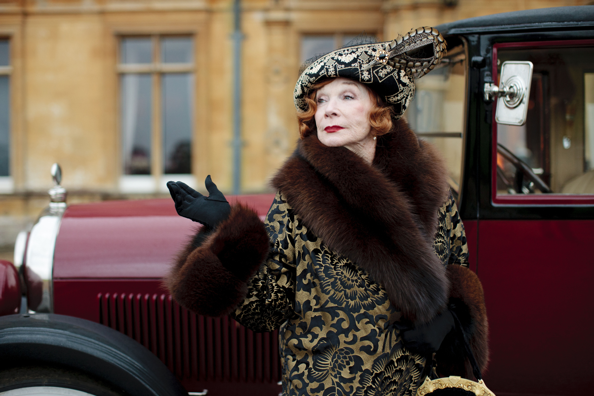 Still of Shirley MacLaine in Downton Abbey (2010)