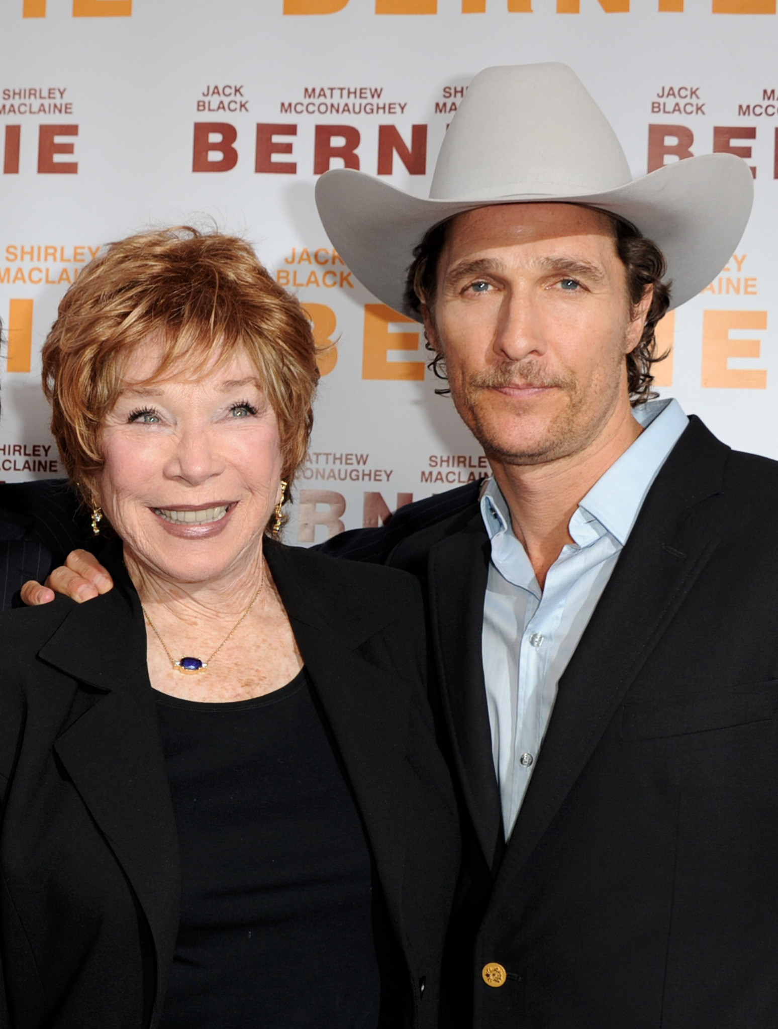 Matthew McConaughey and Shirley MacLaine at event of Bernie (2011)