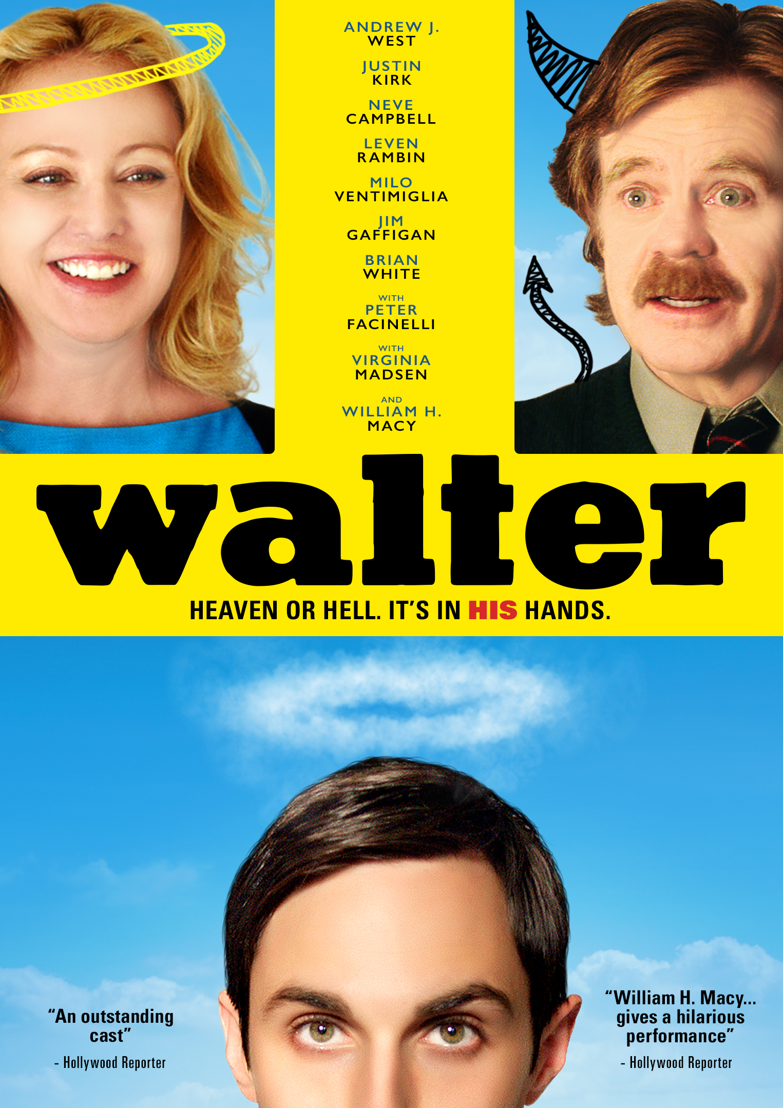 William H. Macy, Virginia Madsen and Andrew J. West in Walter (2015)